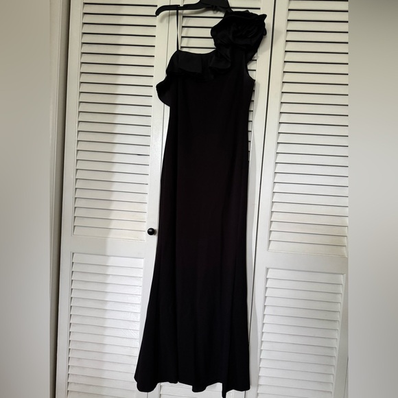 Jessica Howard One Shoulder Black Dress - Picture 5 of 6